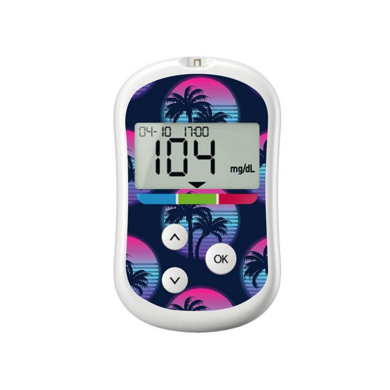 Neon Sunset for OneTouch Verio Flex Glucometer Neon Sunset for OneTouch Verio Flex Glucometer