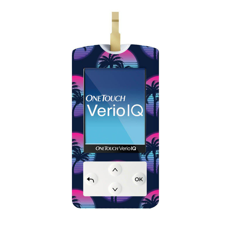 Neon Sunset for OneTouch Verio IQ Glucometer Neon Sunset for OneTouch Verio IQ Glucometer