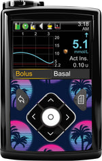 Neon Sunset for Sticker for Medtronic MiniMed 770G & 780G Neon Sunset for Sticker for Medtronic MiniMed 770G & 780G