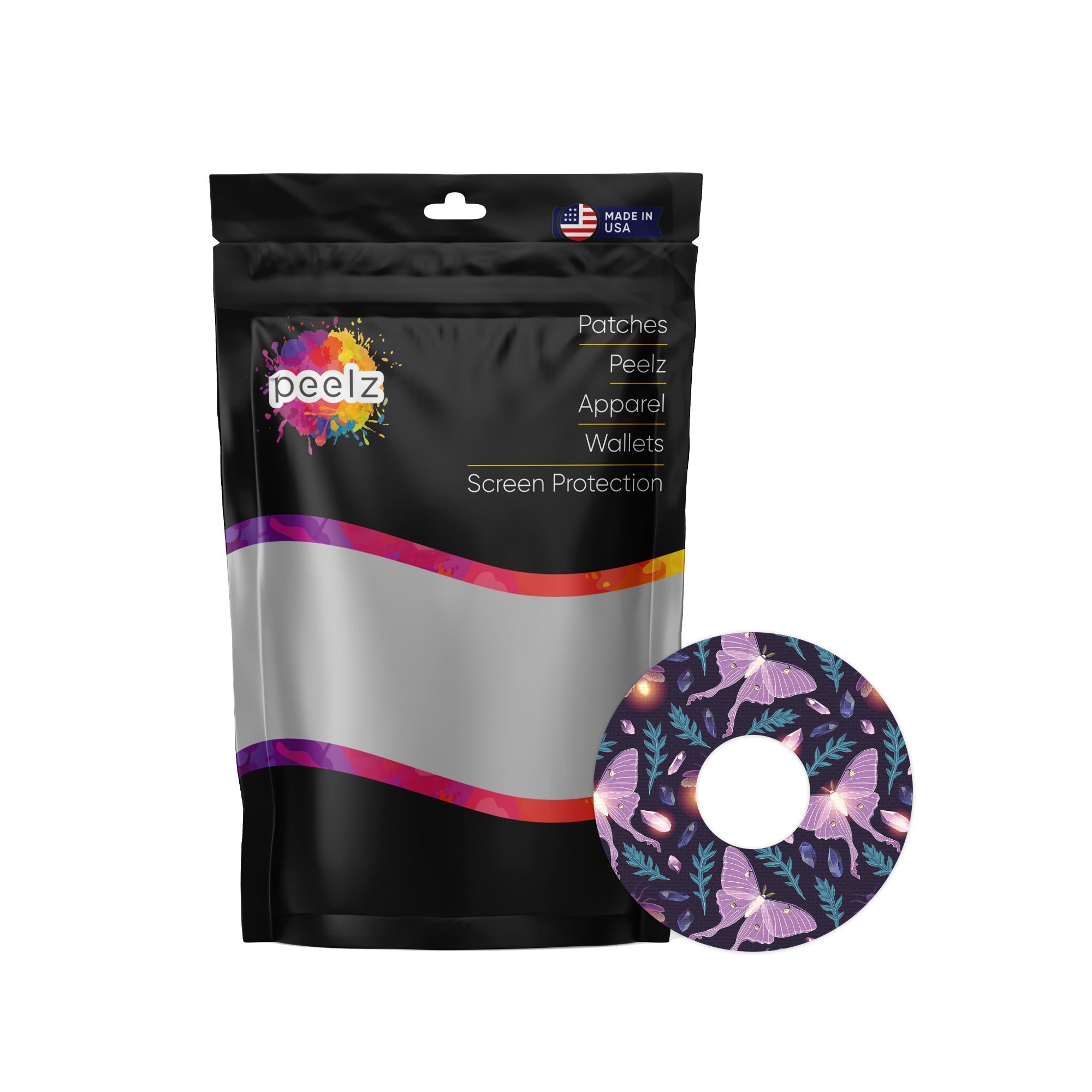 Night Garden Patch Tape Designed for the FreeStyle Libre 3 Plus & Lingo Night Garden Patch Tape Designed for the FreeStyle Libre 3 Plus & Lingo