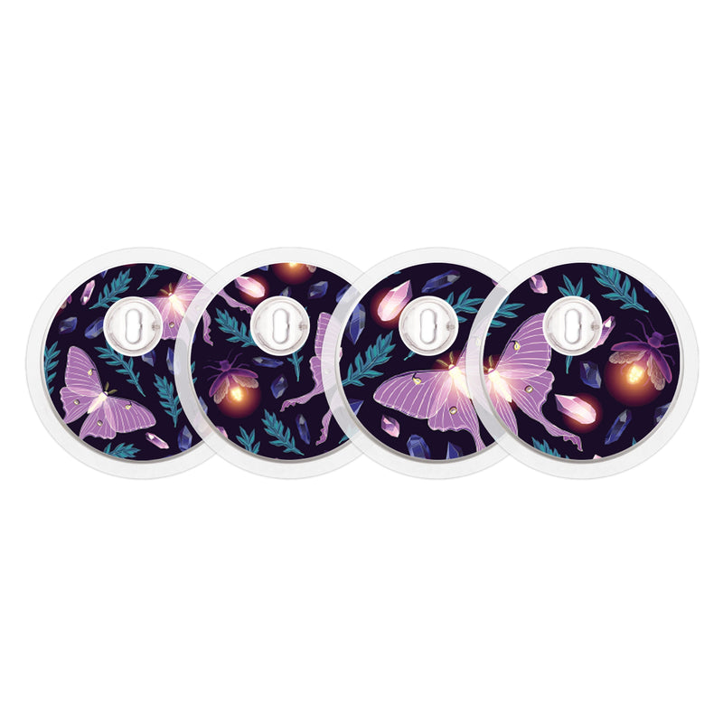 Night Garden Sticker Designed for the FreeStyle Libre 3 Plus & Lingo Sensor Night Garden Sticker Designed for the FreeStyle Libre 3 Plus & Lingo Sensor