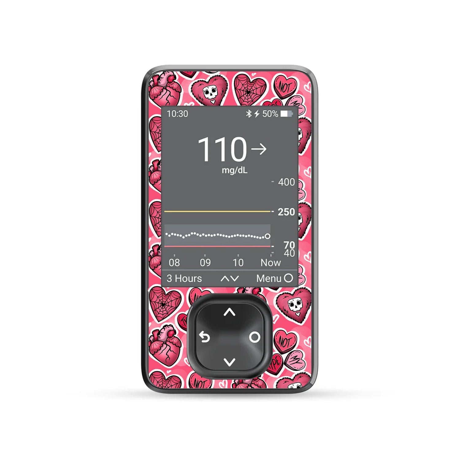 Not My Type DEXCOM G7 and Stelo and G6 Touchscreen Receiver Sticker Not My Type DEXCOM G7 and Stelo and G6 Touchscreen Receiver Sticker