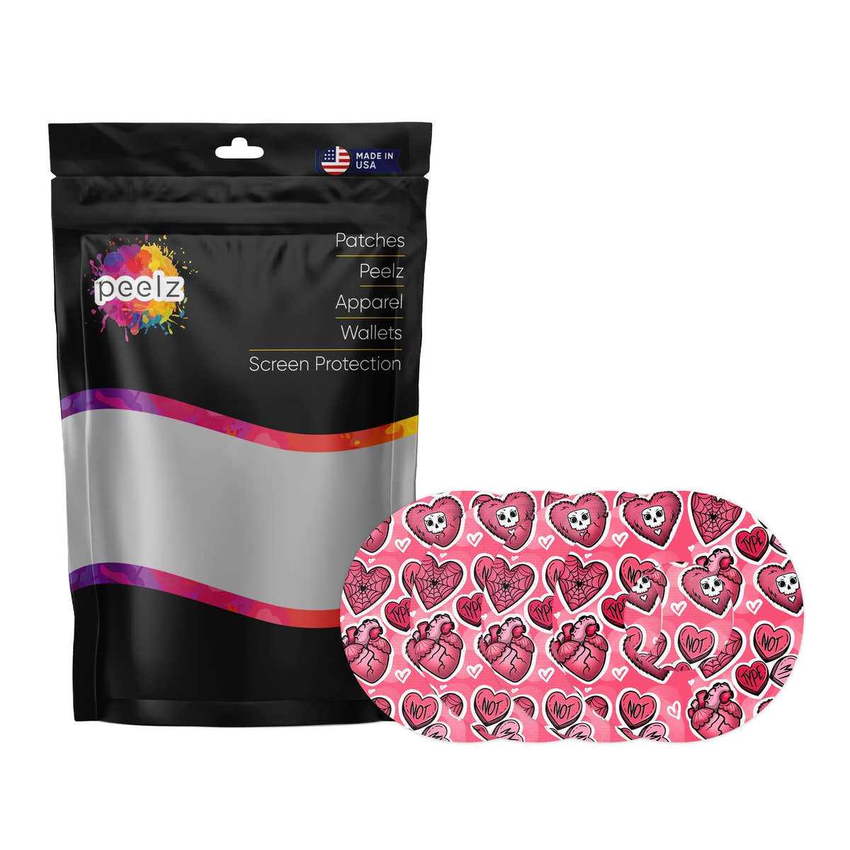 Not My Type Patch Tape Designed for the FreeStyle Libre 2 Not My Type Patch Tape Designed for the FreeStyle Libre 2
