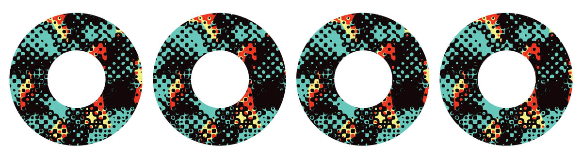 Nuclear Meltdown Patch Tape Designed for the FreeStyle Libre 2 Nuclear Meltdown Patch Tape Designed for the FreeStyle Libre 2