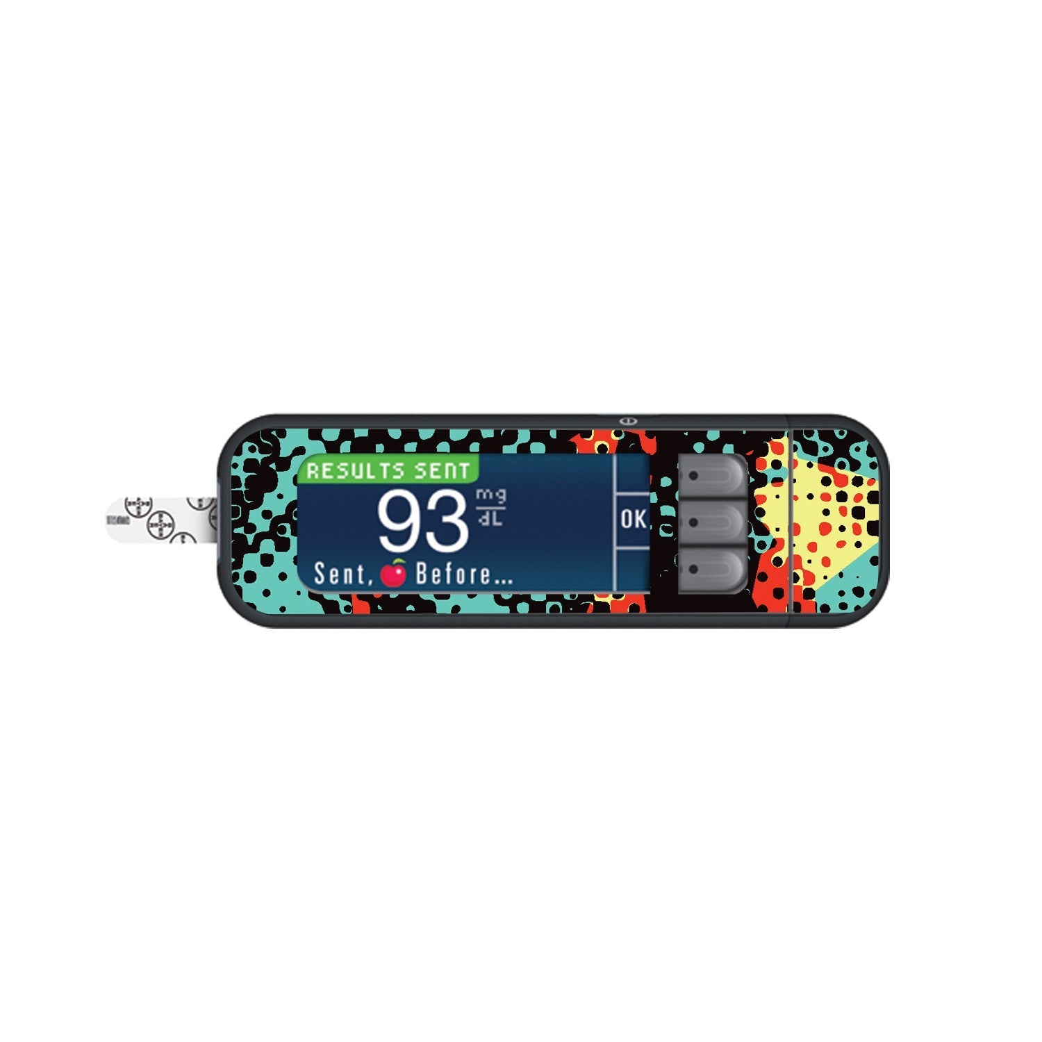 Nuclear Meltdown Sticker for Bayer Contour Next Glucometer Nuclear Meltdown Sticker for Bayer Contour Next Glucometer