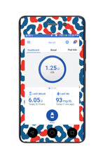 Freedom Fur Sticker for Omnipod DASH® PDM – Pump Peelz Freedom Fur Sticker for Omnipod DASH® PDM – Pump Peelz