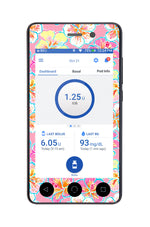 Tropic Crush Sticker for Omnipod DASH® PDM – Pump Peelz Tropic Crush Sticker for Omnipod DASH® PDM – Pump Peelz