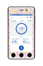 Hoppy Spring Sticker for Omnipod DASH ® PDM – Pump Peelz Hoppy Spring Sticker for Omnipod DASH ® PDM – Pump Peelz