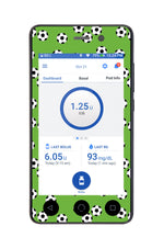 Kickoff Sticker for Omnipod DASH ® PDM – Pump Peelz Kickoff Sticker for Omnipod DASH ® PDM – Pump Peelz