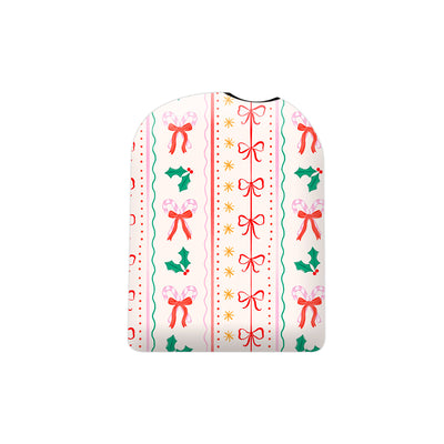 Holly Jolly Ribbon Pod Sticker - Pump Peelz Holly Jolly Ribbon Pod Sticker - Pump Peelz