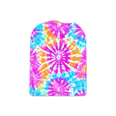 Neon Tie Dye Pod Sticker – Pump Peelz Neon Tie Dye Pod Sticker – Pump Peelz