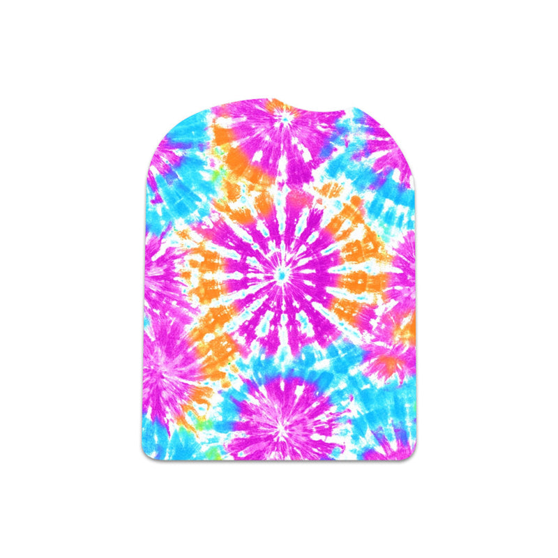 Neon Tie Dye Pod Sticker – Pump Peelz Neon Tie Dye Pod Sticker – Pump Peelz
