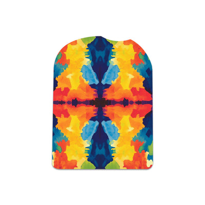 Bright Tie Dye Pod Sticker – Pump Peelz Bright Tie Dye Pod Sticker – Pump Peelz