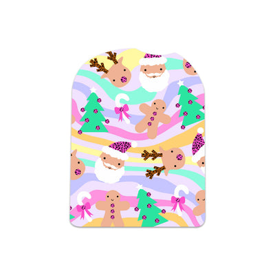 Christmas Pastel Pod Sticker – Pump Peelz Christmas Pastel Pod Sticker – Pump Peelz