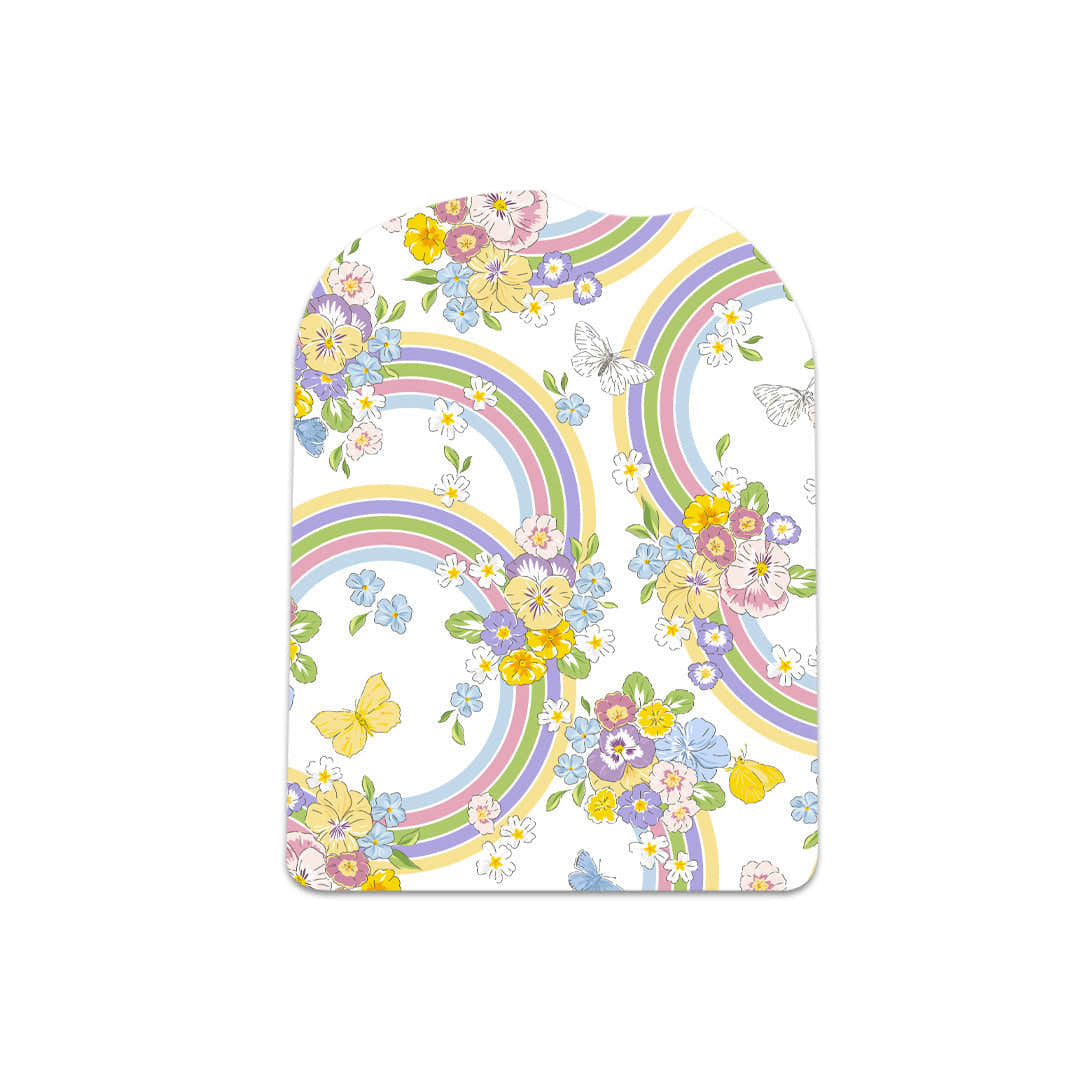 Rainbow Blooms Pod Sticker – Pump Peelz Rainbow Blooms Pod Sticker – Pump Peelz