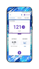 Beta Blue Sticker for Omnipod® 5 Controller – Pump Peelz Beta Blue Sticker for Omnipod® 5 Controller – Pump Peelz