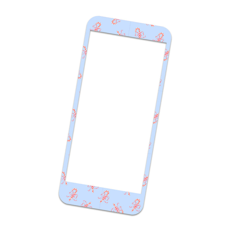 Candy Cane Lane Sticker for Omnipod® 5 Controller – Pump Peelz Candy Cane Lane Sticker for Omnipod® 5 Controller – Pump Peelz