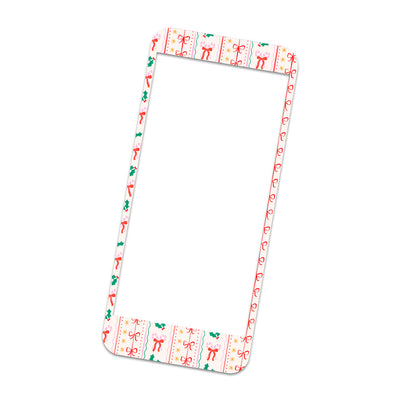 Holly Jolly Ribbon Sticker for Omnipod® 5 Controller – Pump Peelz Holly Jolly Ribbon Sticker for Omnipod® 5 Controller – Pump Peelz