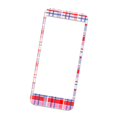 Party Plaid Sticker for Omnipod® 5 Controller – Pump Peelz Party Plaid Sticker for Omnipod® 5 Controller – Pump Peelz
