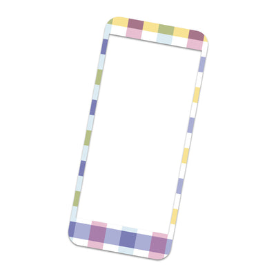 Spring Plaid Sticker for Omnipod ® 5 Controller – Pump Peelz Spring Plaid Sticker for Omnipod ® 5 Controller – Pump Peelz