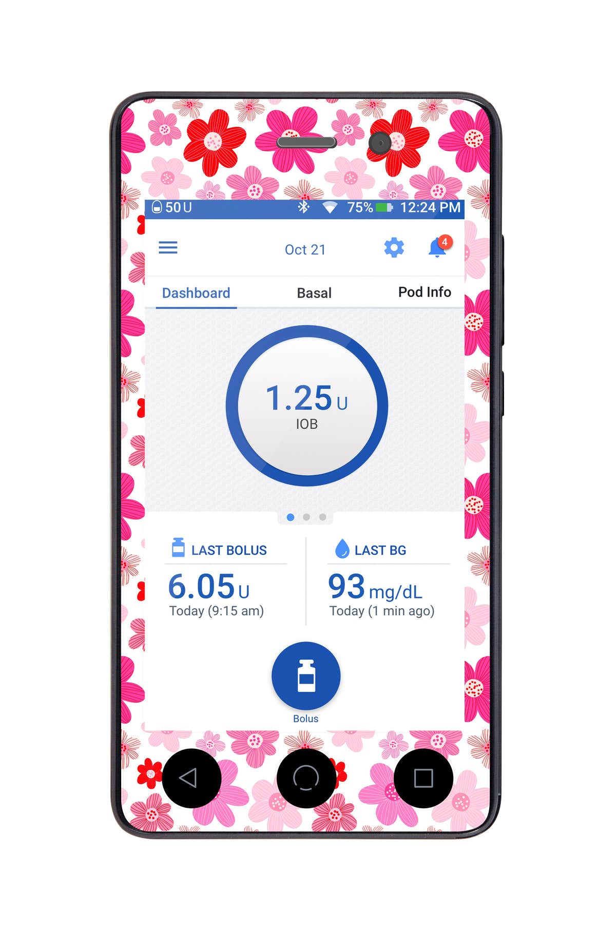 Fresh Start Sticker for Omnipod DASH® PDM – Pump Peelz Fresh Start Sticker for Omnipod DASH® PDM – Pump Peelz