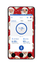 Jolly Old Saint Nick Sticker for Omnipod DASH® PDM – Pump Peelz Jolly Old Saint Nick Sticker for Omnipod DASH® PDM – Pump Peelz