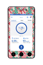 Merry Coquette Sticker for Omnipod DASH® PDM – Pump Peelz Merry Coquette Sticker for Omnipod DASH® PDM – Pump Peelz
