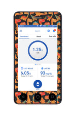 Jurassic Gingerbread Sticker for Omnipod DASH® PDM – Pump Peelz Jurassic Gingerbread Sticker for Omnipod DASH® PDM – Pump Peelz