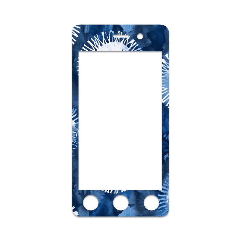 Monochrome Blue Tie Dye Sticker for Omnipod DASH ® PDM – Pump Peelz Monochrome Blue Tie Dye Sticker for Omnipod DASH ® PDM – Pump Peelz