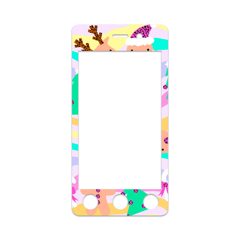 Christmas Pastel Sticker for Omnipod DASH® PDM – Pump Peelz Christmas Pastel Sticker for Omnipod DASH® PDM – Pump Peelz