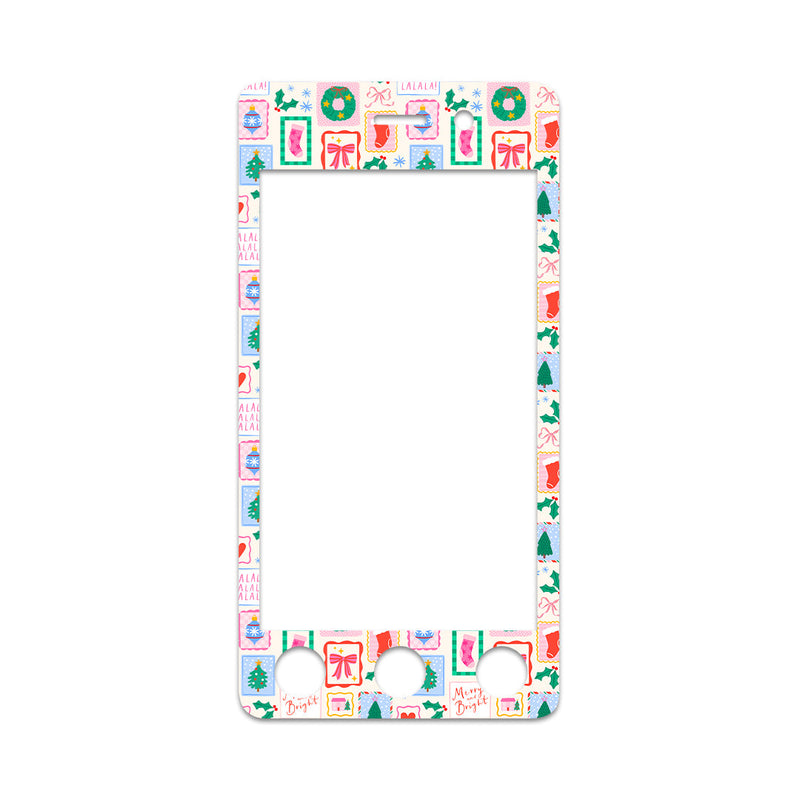 Holiday Greetings Sticker for Omnipod DASH® PDM – Pump Peelz Holiday Greetings Sticker for Omnipod DASH® PDM – Pump Peelz