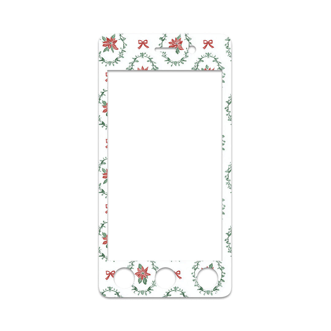 Poinsettia Parade Sticker for Omnipod DASH® PDM – Pump Peelz Poinsettia Parade Sticker for Omnipod DASH® PDM – Pump Peelz