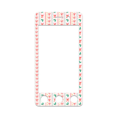 Holly Jolly Ribbon Sticker for Omnipod DASH® PDM – Pump Peelz Holly Jolly Ribbon Sticker for Omnipod DASH® PDM – Pump Peelz