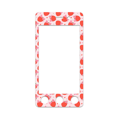 Strawberry Kisses Sticker for Omnipod® 5 Controller – Pump Peelz Strawberry Kisses Sticker for Omnipod® 5 Controller – Pump Peelz
