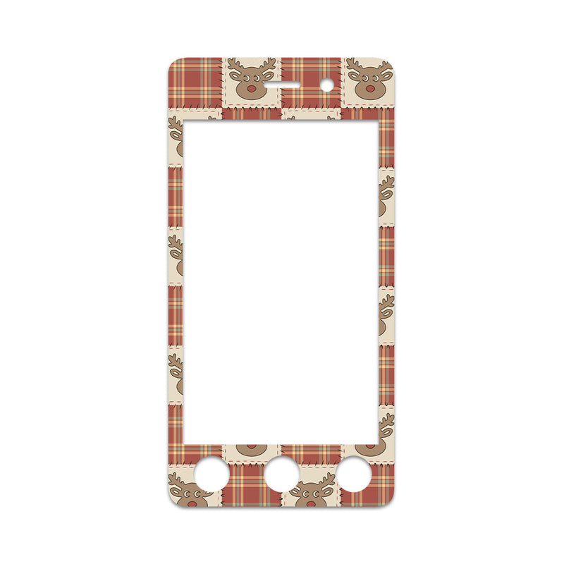 Rustic Reindeer Sticker for Omnipod DASH® PDM – Pump Peelz Rustic Reindeer Sticker for Omnipod DASH® PDM – Pump Peelz