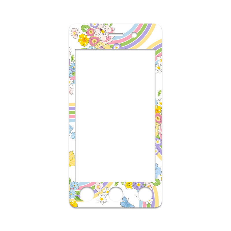 Rainbow Blooms Sticker for Omnipod DASH ® PDM – Pump Peelz Rainbow Blooms Sticker for Omnipod DASH ® PDM – Pump Peelz