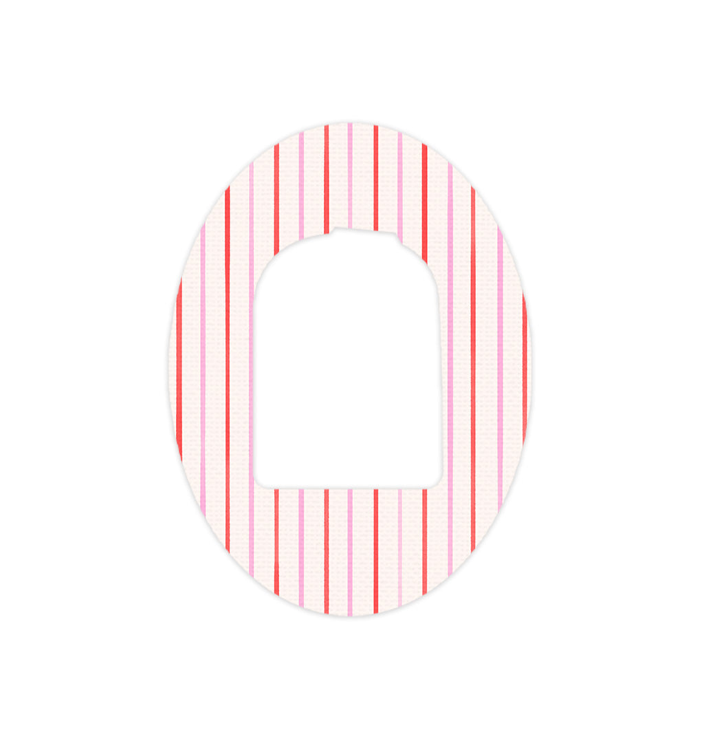 Peppermint Stripes Pod Patch Tape - Pump Peelz Peppermint Stripes Pod Patch Tape - Pump Peelz
