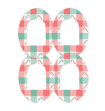 Peppermint Plaid Pod Patch Tape - Pump Peelz Peppermint Plaid Pod Patch Tape - Pump Peelz