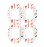 Holly Jolly Ribbon Pod Patch Tape - Pump Peelz Holly Jolly Ribbon Pod Patch Tape - Pump Peelz