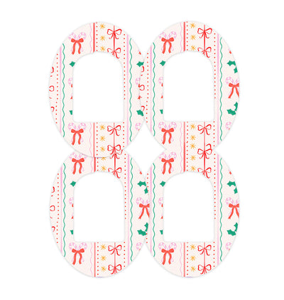 Holly Jolly Ribbon Pod Patch Tape - Pump Peelz Holly Jolly Ribbon Pod Patch Tape - Pump Peelz