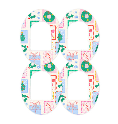 Holiday Greetings Pod Patch Tape - Pump Peelz Holiday Greetings Pod Patch Tape - Pump Peelz