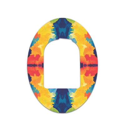Bright Tie Dye Pod Patch Tape - Pump Peelz Bright Tie Dye Pod Patch Tape - Pump Peelz