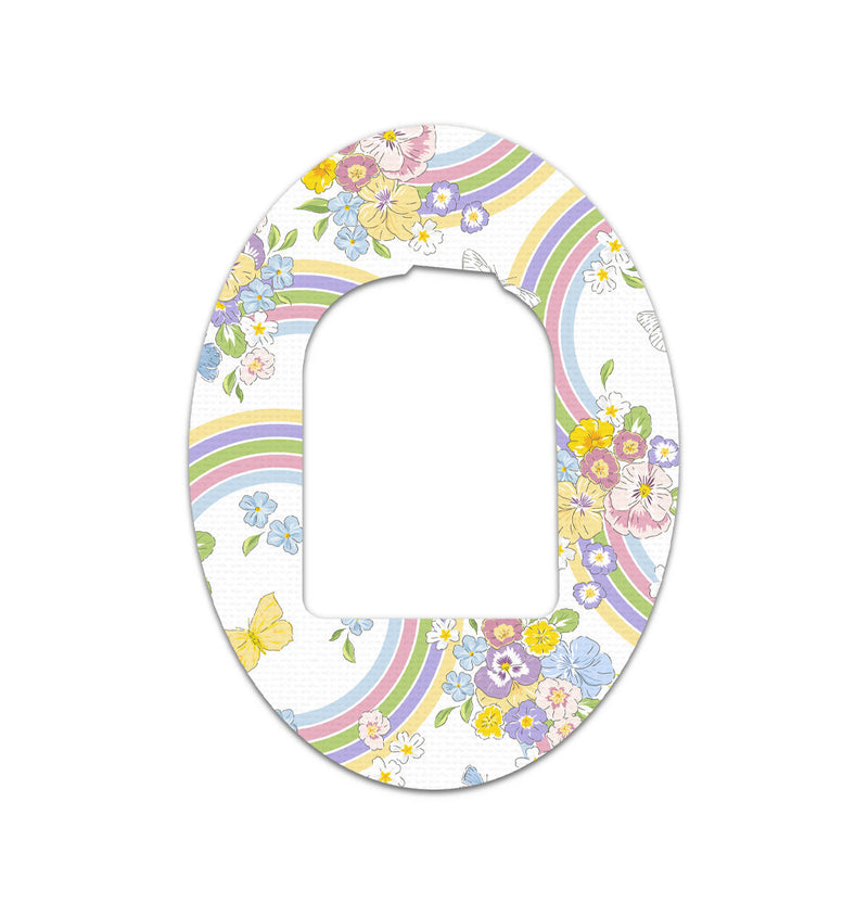 Rainbow Blooms Pod Patch Tape - Pump Peelz Rainbow Blooms Pod Patch Tape - Pump Peelz
