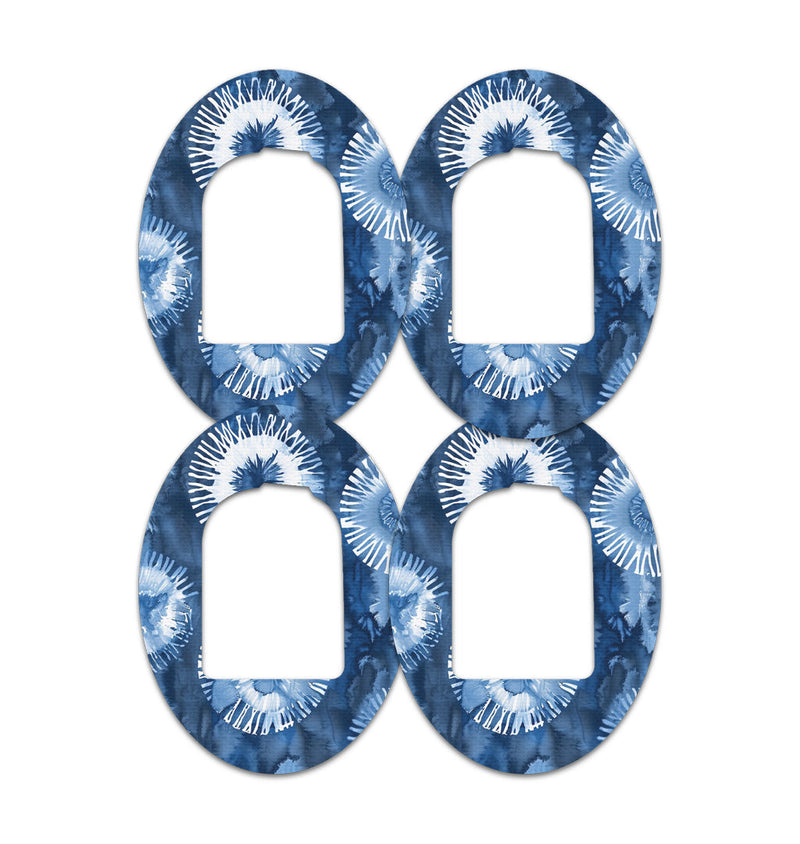 Monochrome Blue Tie Dye Pod Patch Tape - Pump Peelz Monochrome Blue Tie Dye Pod Patch Tape - Pump Peelz