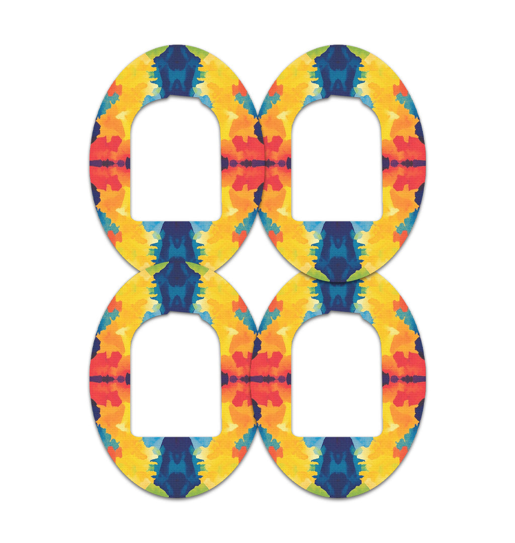 Bright Tie Dye Pod Patch Tape - Pump Peelz Bright Tie Dye Pod Patch Tape - Pump Peelz