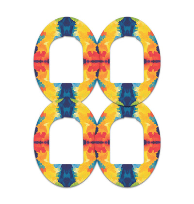 Bright Tie Dye Pod Patch Tape - Pump Peelz Bright Tie Dye Pod Patch Tape - Pump Peelz