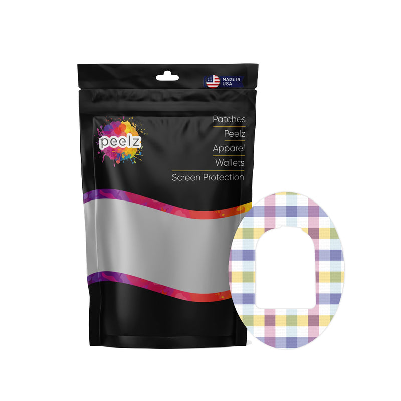 Spring Plaid Pod Patch Tape - Pump Peelz Spring Plaid Pod Patch Tape - Pump Peelz