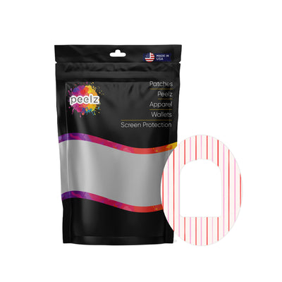 Peppermint Stripes Pod Patch Tape - Pump Peelz Peppermint Stripes Pod Patch Tape - Pump Peelz