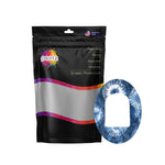 Monochrome Blue Tie Dye Pod Patch Tape - Pump Peelz Monochrome Blue Tie Dye Pod Patch Tape - Pump Peelz
