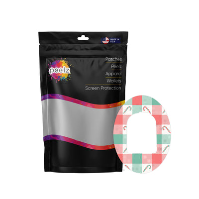 Peppermint Plaid Pod Patch Tape - Pump Peelz Peppermint Plaid Pod Patch Tape - Pump Peelz